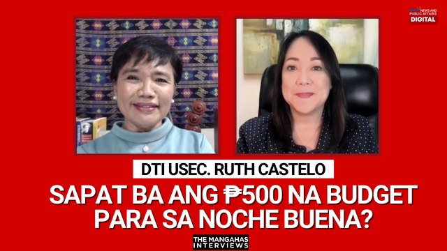 Sapat ba ang P500 na budget para sa Noche Buena? | The Mangahas Interviews