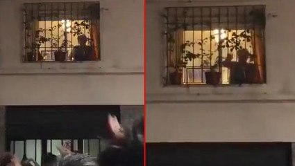 Dünya Kupası'nda finale yükselen Arjantin'de taraftarlar, soluğu Messi'nin büyükannesinin evinde aldı