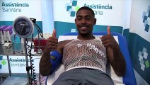 Malcom faz exames médicos no Barcelona