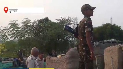 बक्सर: शराब को लेकर पुलिस का चला सघन छापेमारी, सैकड़ों लीटर शराब किया विनष्ट