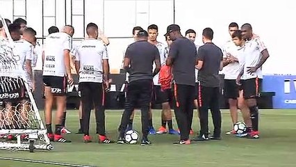Imagens do treino do Corinthians desta segunda-feira