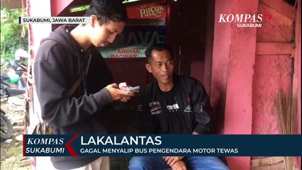 Download Video: Gagal Menyalip Bus Dan Hilang Kendali Pengendara Motor Tewas