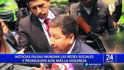Pedro Castillo: Videos falsos aseguran que se está envenenando al exmandatario