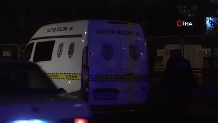 Emniyet müdürlüğü önünde hareketli dakikalar