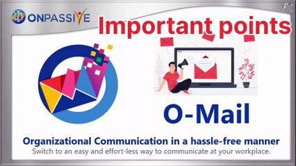 Onpassive ओ मेल प्रोब्लम solution | Important information | O-mail