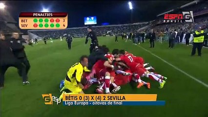 Confira os gols que definiram as quartas de final da Liga Europa