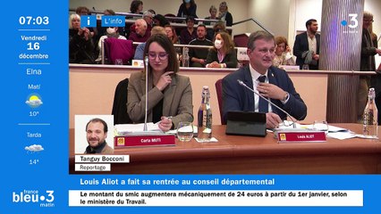 16/12/2022 - La matinale de France Bleu Roussillon