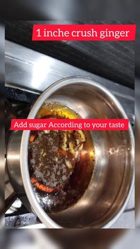 Adrak Wali Chai How to make ginger tea