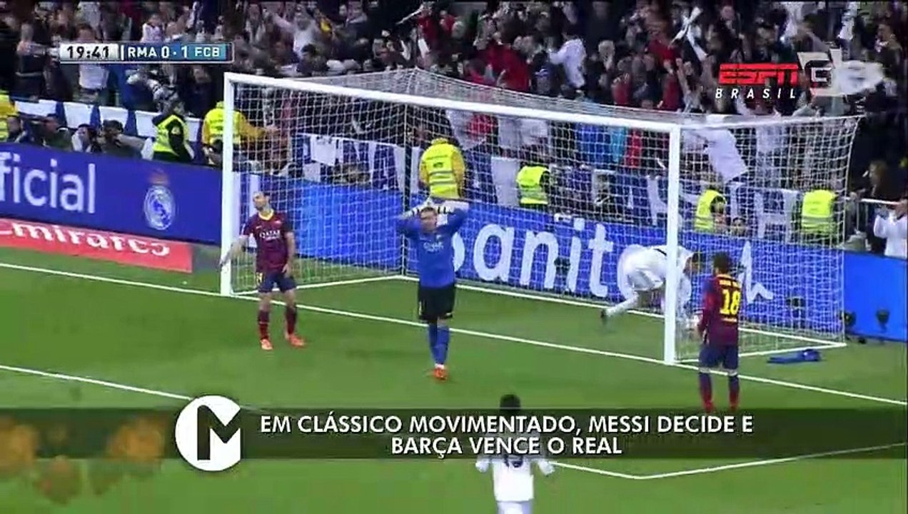 Assista aos gols do clássico entre Real Madrid...