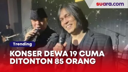 Konser Dewa 19 Cuma Ditonton 85 Orang, Catat Rekor Paling Sepi