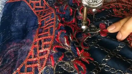 How to attach embroidered neck and  patch at home 2023_neck cutting (1)
