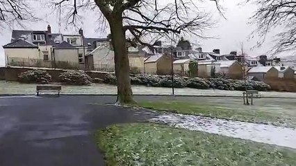 A wintry walk through Brooke Park and the Angelus at St Eugene's Cathedral