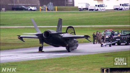 Test uçuşu için havalanan F-35 piste çakıldı