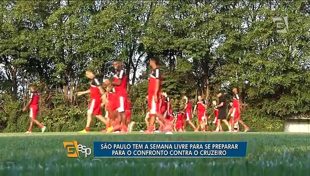 São Paulo retoma treinos visando duelo contra o Cruzeiro