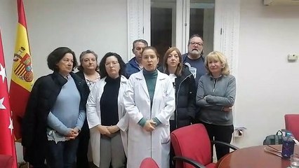 Sigue el encierro del comité de huelga de médicos en la Consejería de Sanidad de Madrid