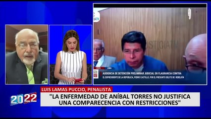 Download Video: Luis Lamas Puccio: “La enfermedad de Aníbal Torres no justifica una comparecencia con restricciones”