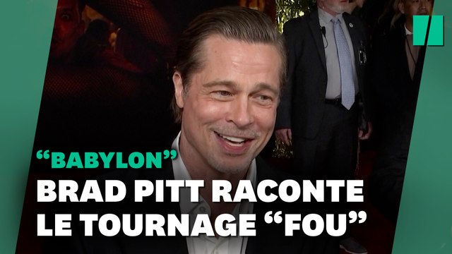 Brad Pitt raconte le tournage fou de Babylon