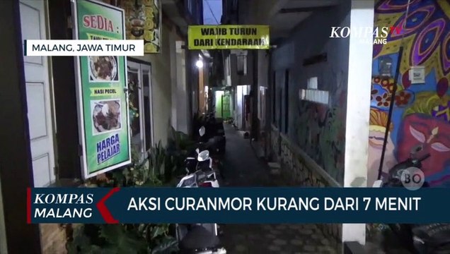 Kurang Dari 7 Menit, 2 Sepeda Motor Milik Anak Kos Hilang Dicuri