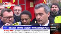 Incendie de Vaulx-en-Velin: Gérald Darmanin évoque 