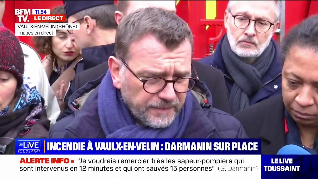 "On ne peut pas incriminer, à ce stade, l'état de l'immeuble": le ministre du Logement s'exprime depuis Vaulx-en-Velin