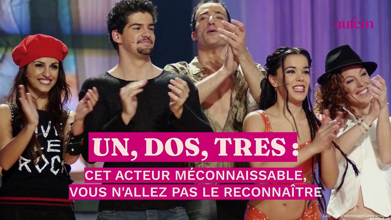 Un, dos, tres : cet acteur méconnaissable, vous n'allez pas le reconnaître !