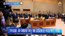 검찰 불려나온 ‘친문 검사’…“尹 총장 때 폭언” 볼멘 소리