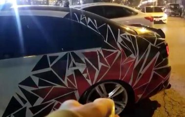 Gaziantep'te çevreyi rahatsız eden 7 modifiyeli araca ceza