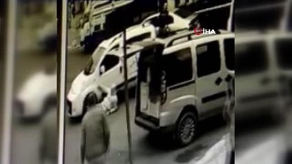 Yayaya çarpan sürücü böyle kaçtı