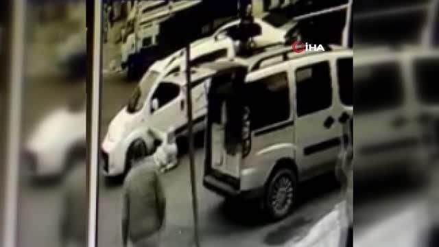 Yayaya çarpan sürücü böyle kaçtı