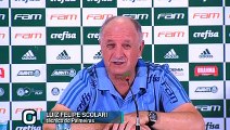 Coletiva do técnico Felipão após vitória do Palmeiras sobre o Fluminense