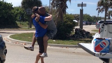 Man Surprises Military Best Friend After Three Years Apart