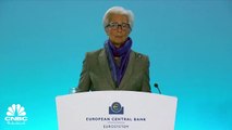رئيسة البنك المركزي الأوروبي: قررنا رفع أسعار الفائدة ونتوقع رفعها بشكل أكبر لأن التضخم لا يزال مرتفعاً