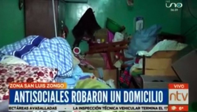 El Alto: Antisociales robaron Bs 37.000 de una vivienda