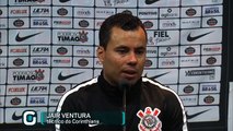 Coletiva do técnico Jair Ventura após derrota para o Cruzeiro