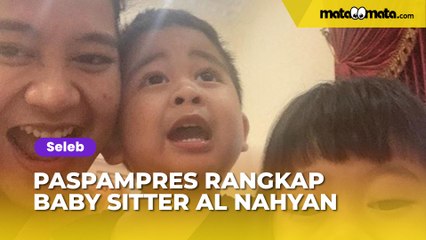 Paspampres Rangkap Baby Sitter, Biangnya Kelakuan Al Nahyan Si Singlet: Mainan Senter di Rombongan Menteri