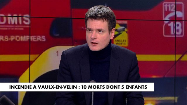 Benjamin Morel sur l'incendie à Vaulx-en-Velin : «Il est nécessaire qu'il y ait une enquête»
