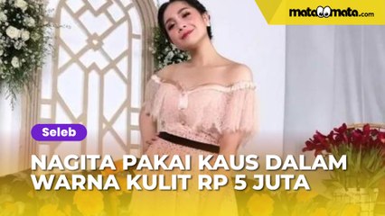 Nagita Slavina Pakai Kaus Dalam Warna Kulit Rp 5 Juta, Modelnya Bikin Bingung: Kalau Kebelet Pipis Gimana?