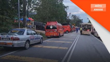 Perkembangan tanah runtuh di tapak perkhemahan Batang Kali