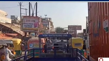 गाजियाबाद: जाम का झाम बना राहगीरों के लिए मुसीबत, जिम्मेदार मौन