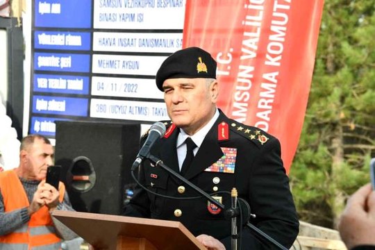 Samsun'a yeni jandarma karakolu temeli atıldı