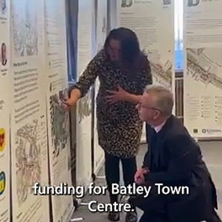 Kim Leadbeater Mp Brings Levelling Up Secretary Michael Gove To Batley