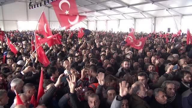 Cumhurbaşkanı Erdoğan: Bugün Türkiye, kendi vatandaşlarına ve sanayisine sunduğu enerji hizmetiyle dünyanın 17'nci büyük arzına sahip ülkesidir.