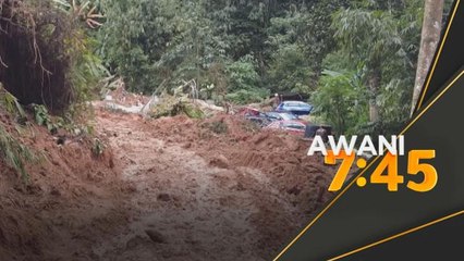 Tanah Runtuh Batang Kali | Kaki cerun lemah akibat aliran air