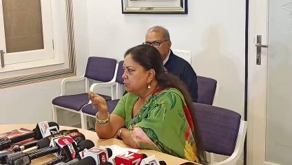 सीएम फेस पर बोलीं राजे, पार्टी जो भी डिसिजन करेगी वो ठीक होगा