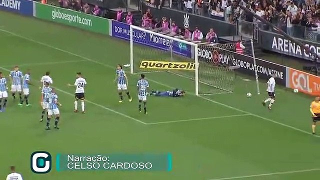 Confira os melhores momentos da vitória do Grêmio sobre o Corinthians