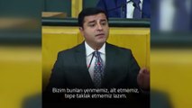 Başak Demirtaş, eşi Demirtaş'ın son Meclis konuşmasını paylaştı