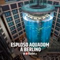 Berlino: è esploso AquaDom, il più grande acquario cilindrico del mondo