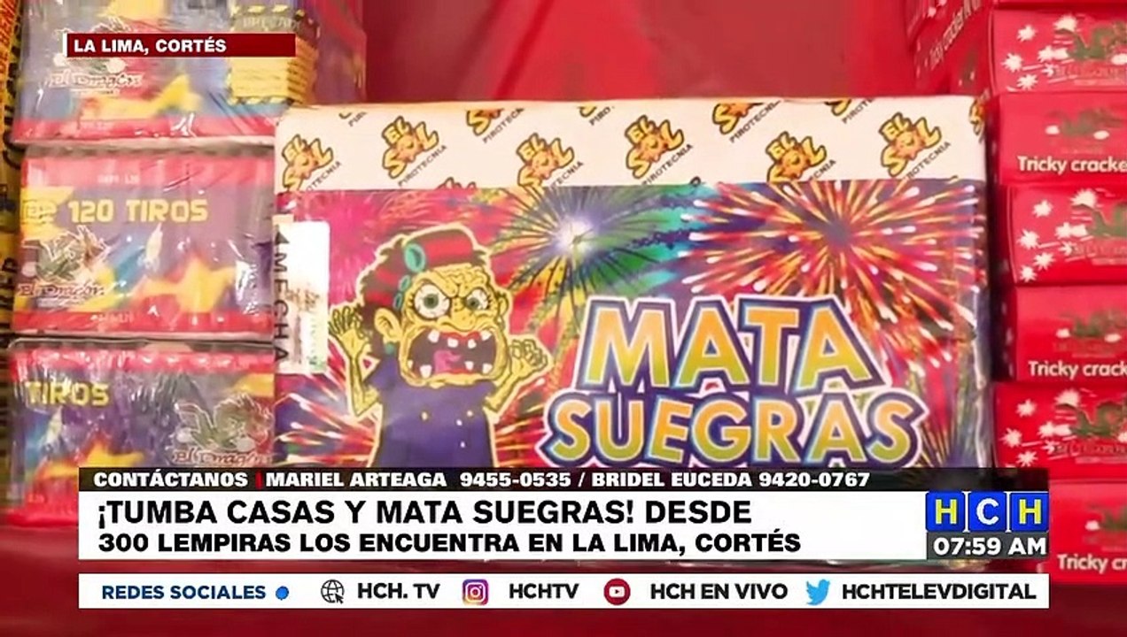 "Tumba Casas" y "Mata Suegras", entre las opciones para "quemar su dinero" en La Lima Vídeo