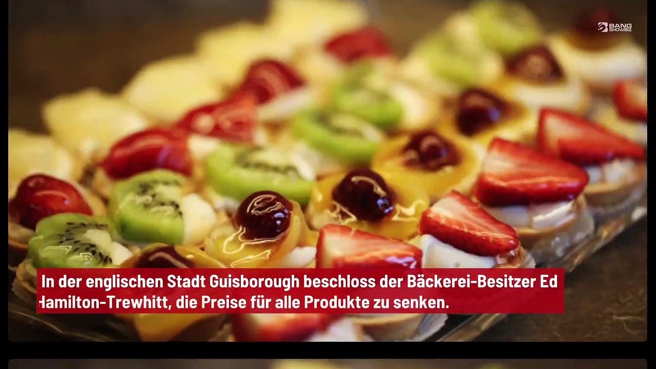 Bäckerei bietet Kunden an, ihre Kuchen im Geschäft zu backen