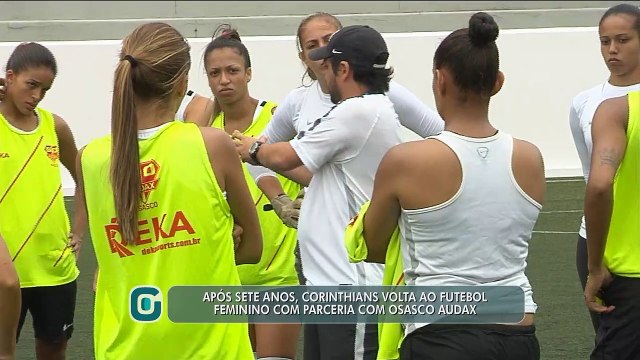Time feminino do Corinthians volta ao futebol